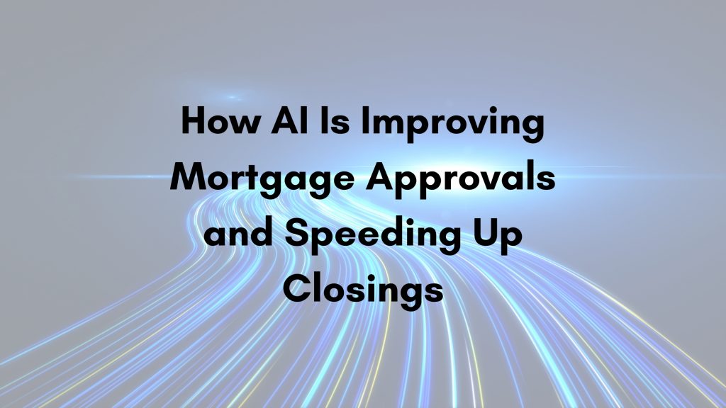 AI-powered mortgage approval system speeding up loan closings and improving accuracy for homebuyers at Divorce Mortgage Expert.
